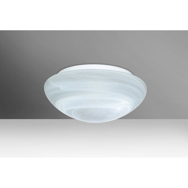 Besa Lighting Bobbi 10 Ceiling, Marble, 1x10W LED 911152C-LED - main